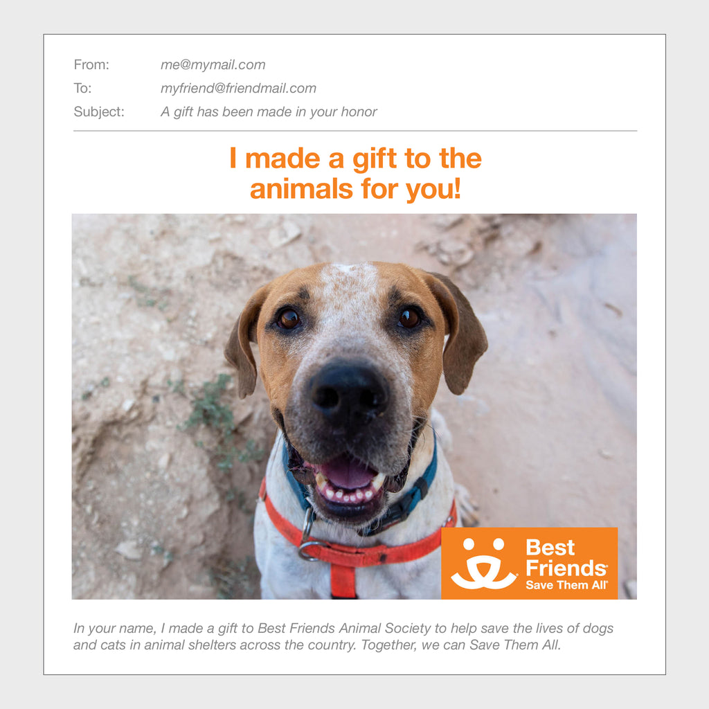 Sponsor Titus Best Friends Animal Society's Catalog of Kindness