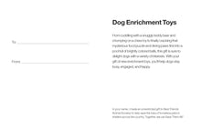 Dog Enrichment Toys