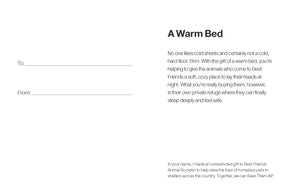 A Warm Bed