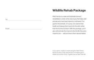 Wildlife Rehab Package