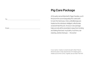 Pig Care Package