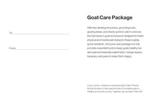 Goat Care Package