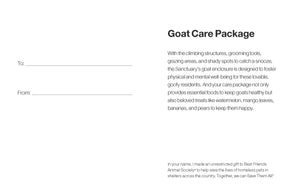 Goat Care Package