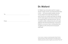 Sponsor Dr. Mallard