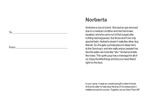 Sponsor Norberta