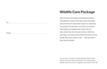 Wildlife Rehab Package