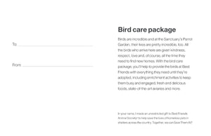 Bird Care Package