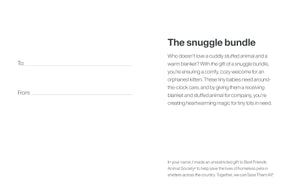 The Snuggle Bundle